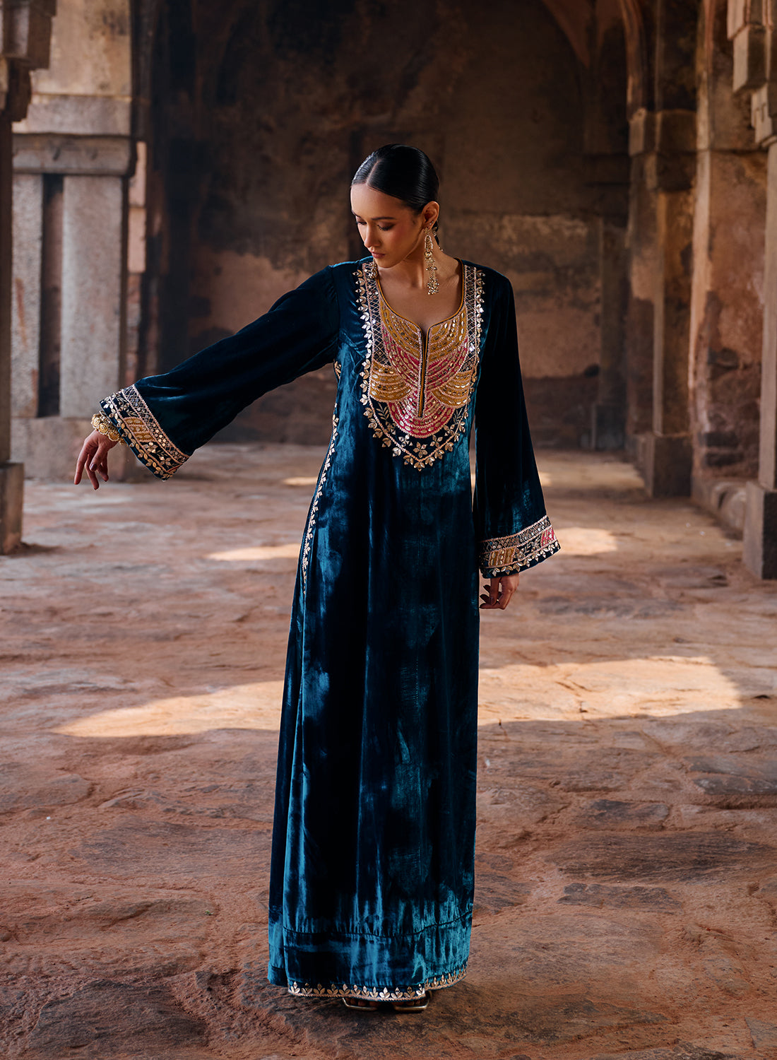 Rumi Velvet Kaftan