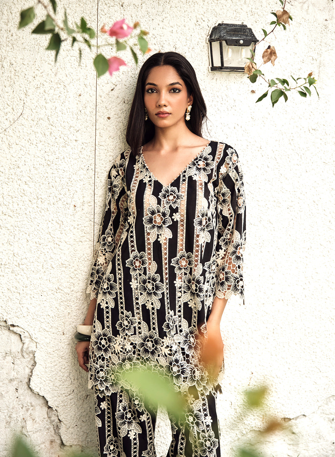 Urmi Cutwork Co-ord Set