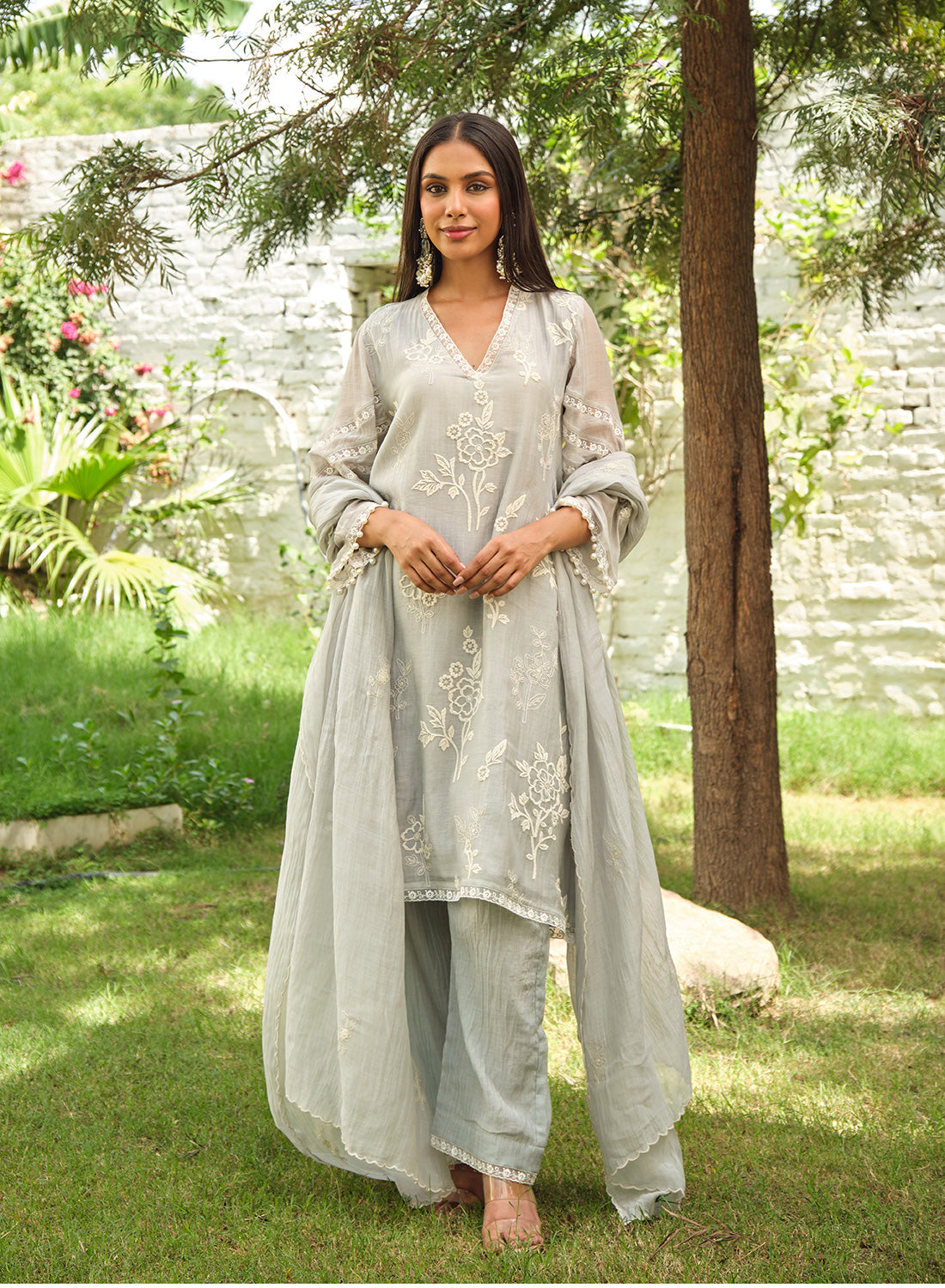 Varsha Thread Work Suit Set