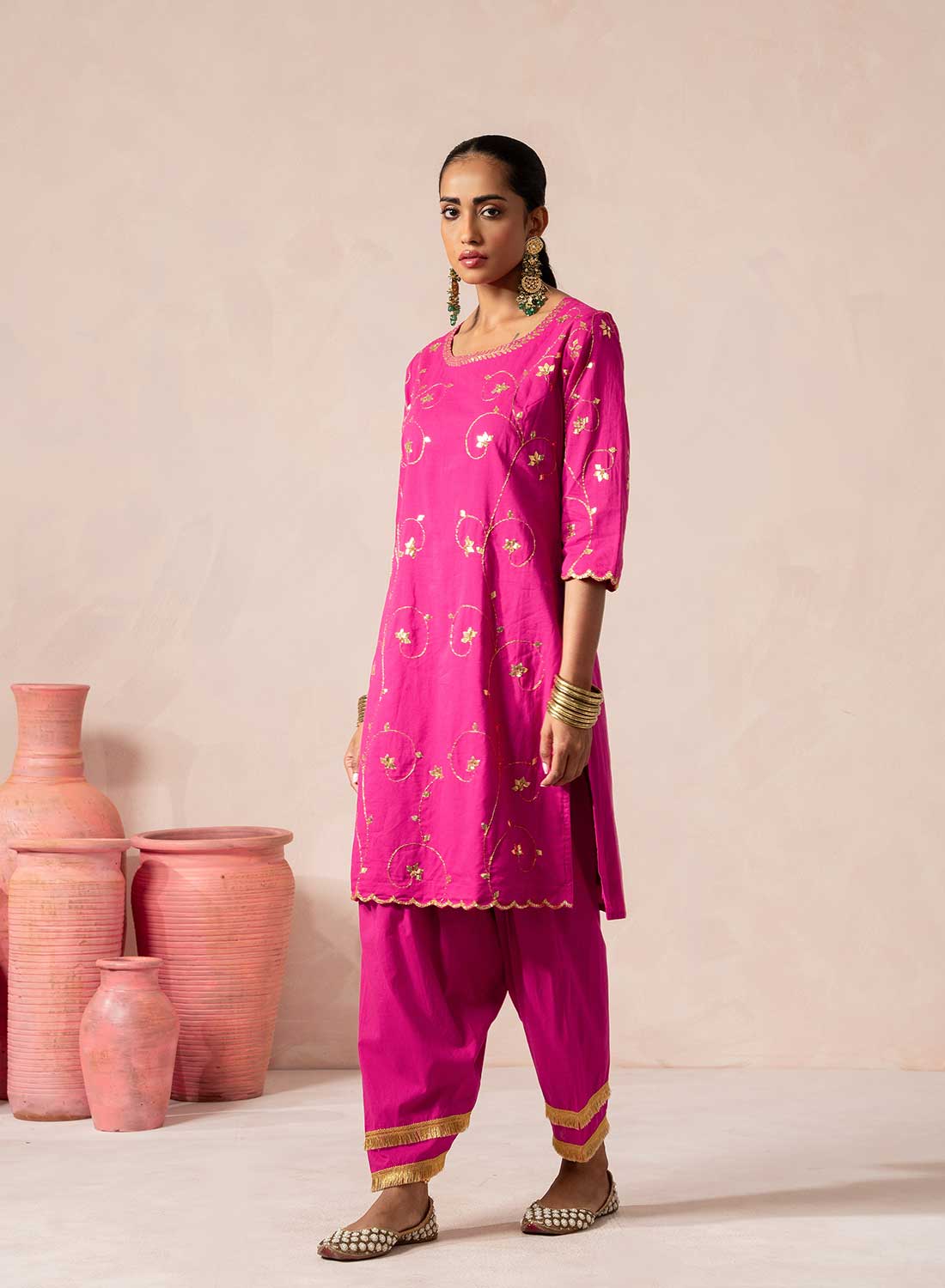 Zehra Gota Patti Suit Set