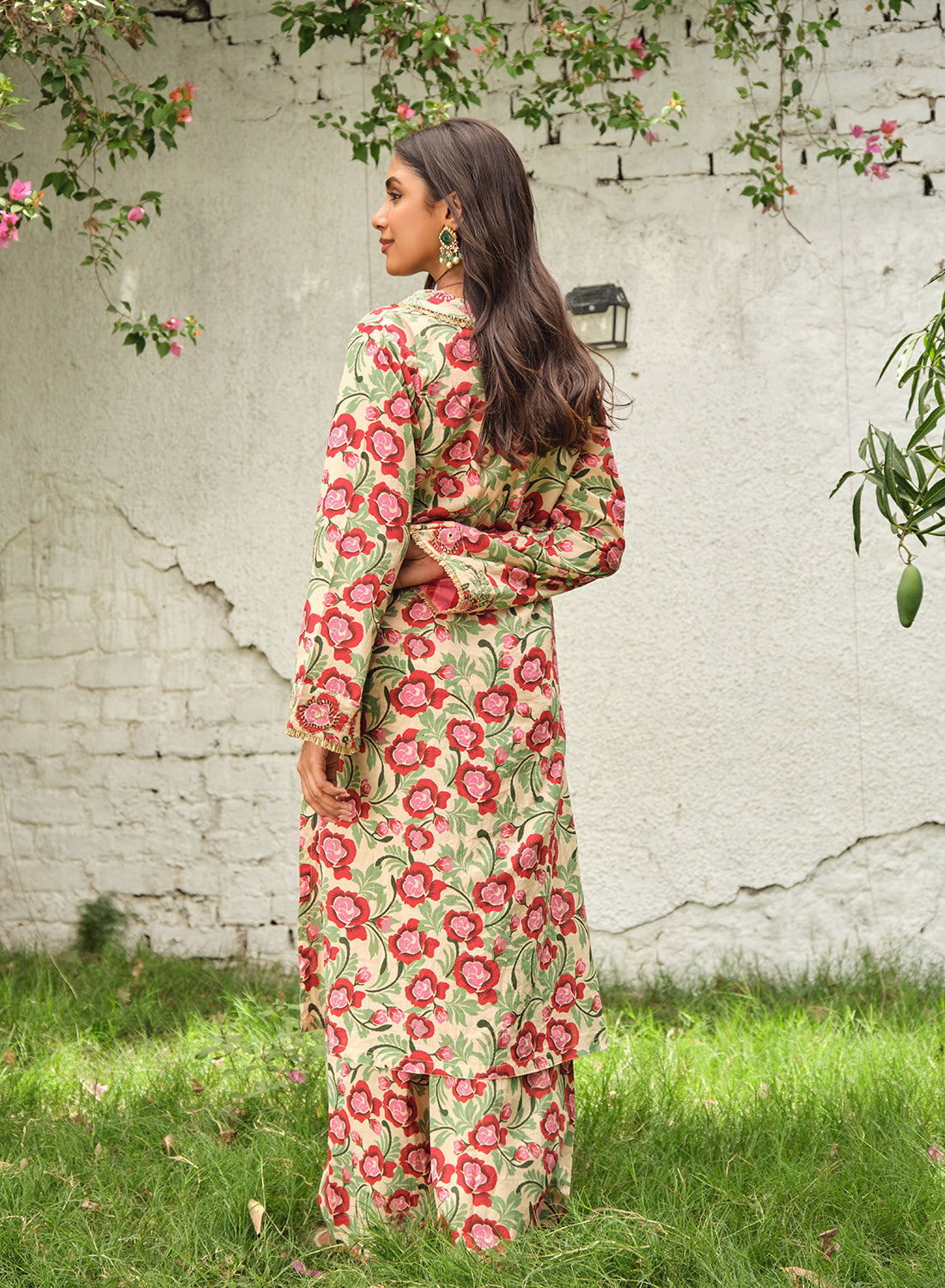 Zunaira Cotton Floral Suit Set