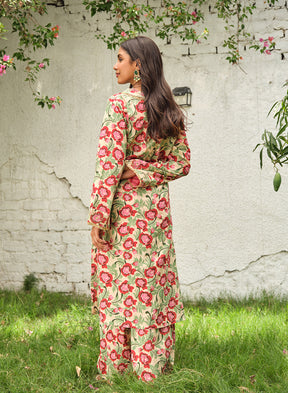 Zunaira Cotton Floral Suit Set
