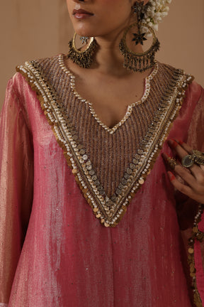 Elina Bead Work Kurta Set - additional view 2