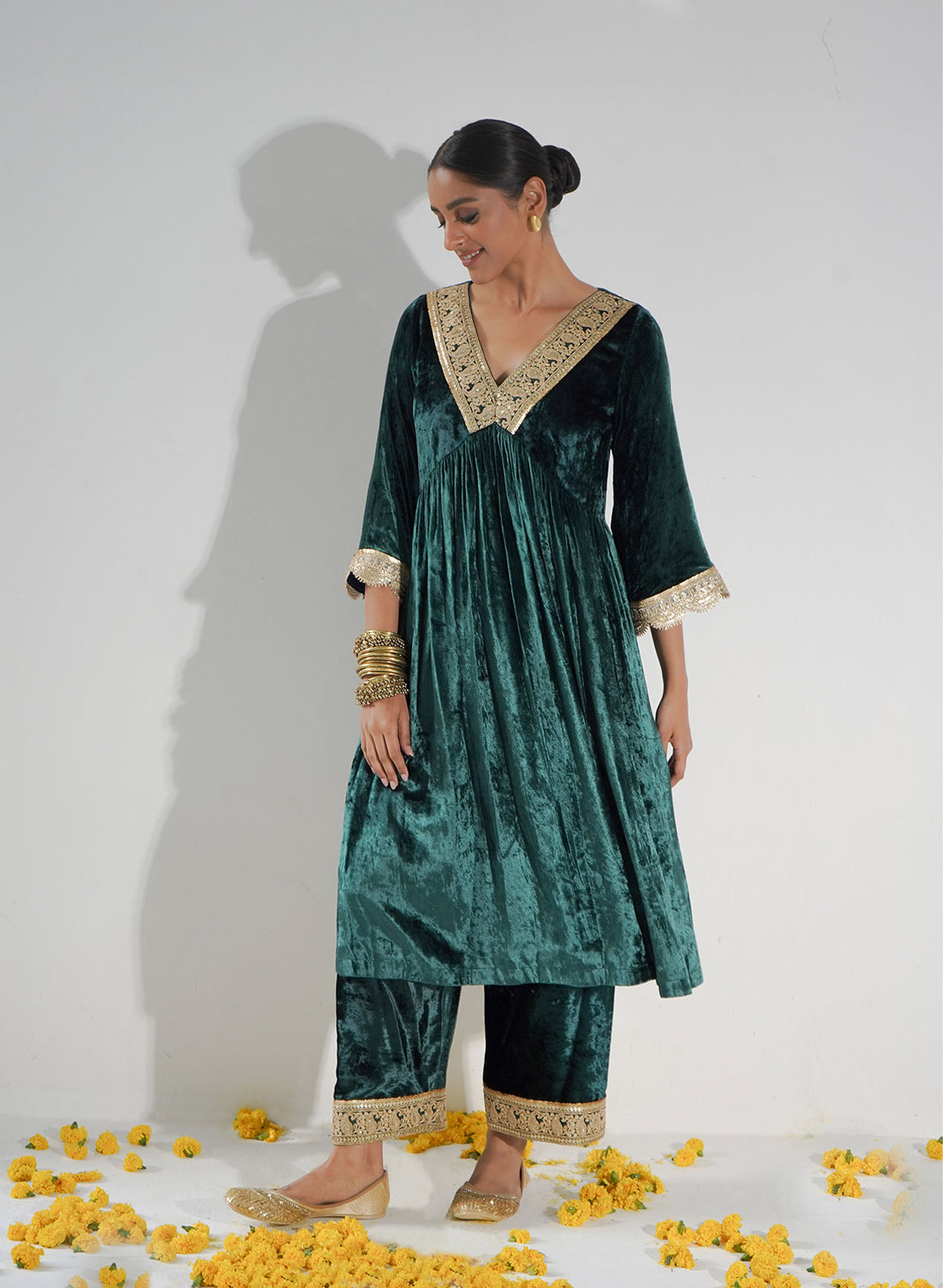 Bhoomi Velvet Anarkali