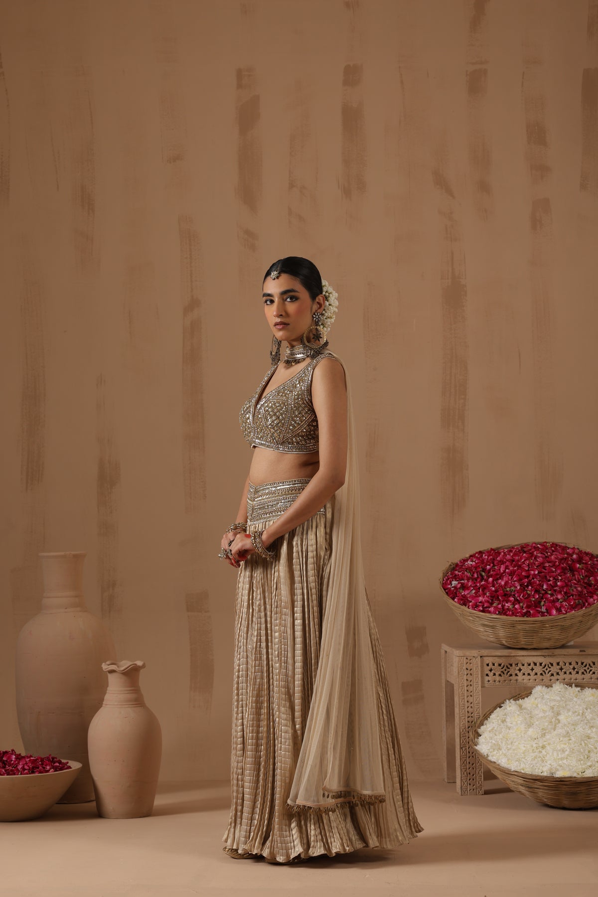 Krisha Lehenga - complete outfit