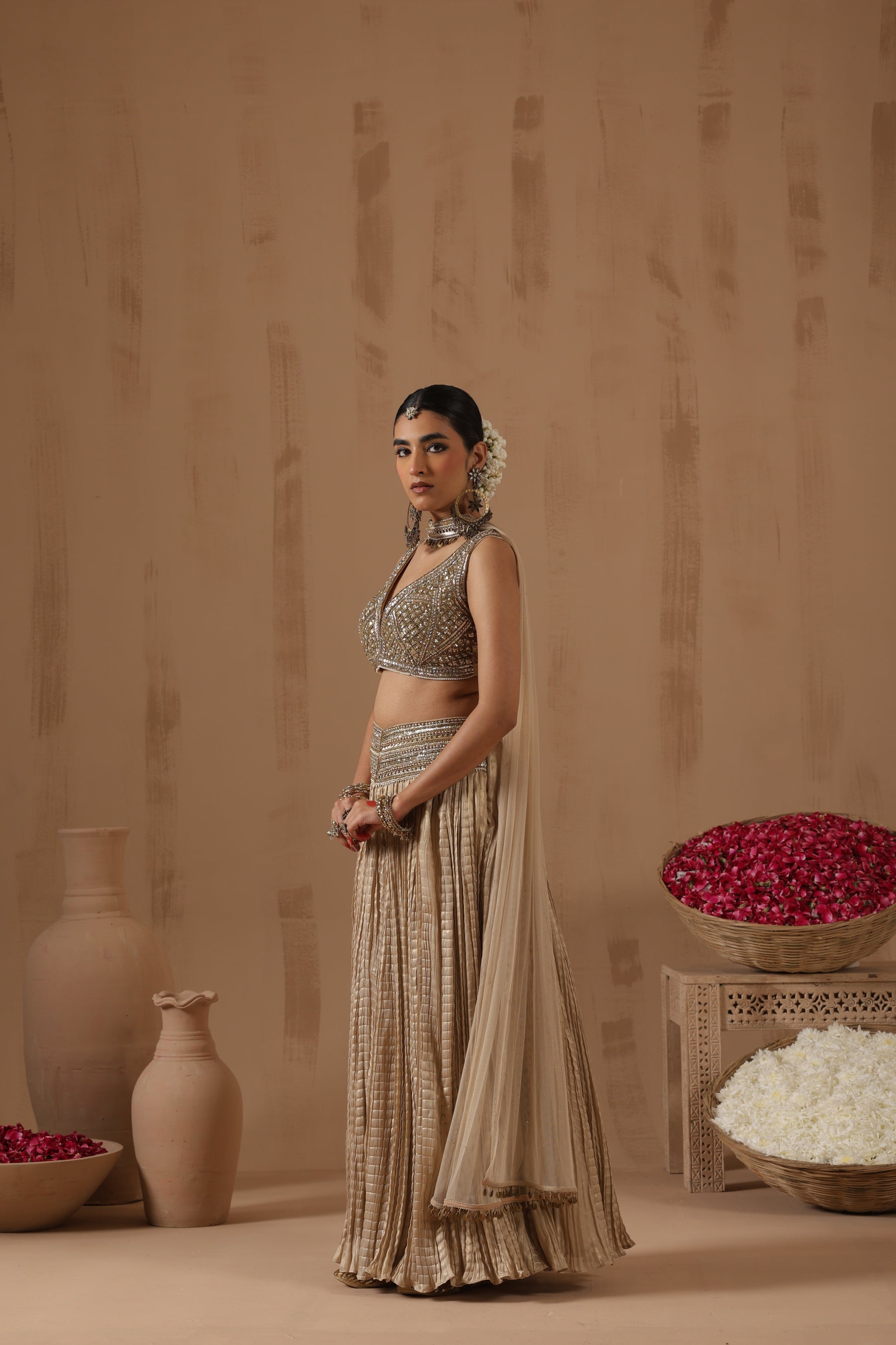 Krisha Lehenga - complete outfit