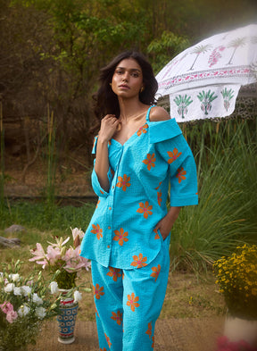 Nova Hand-block Co-Ord Set