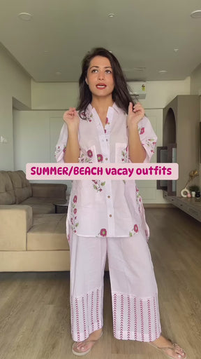 Madison coord set with tassels