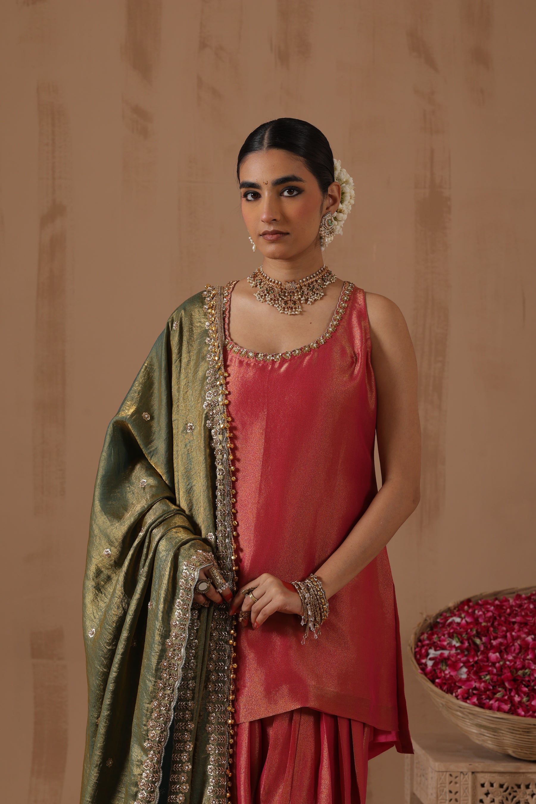 Rishika Tissue Farshi Salwar Set - additional view 2