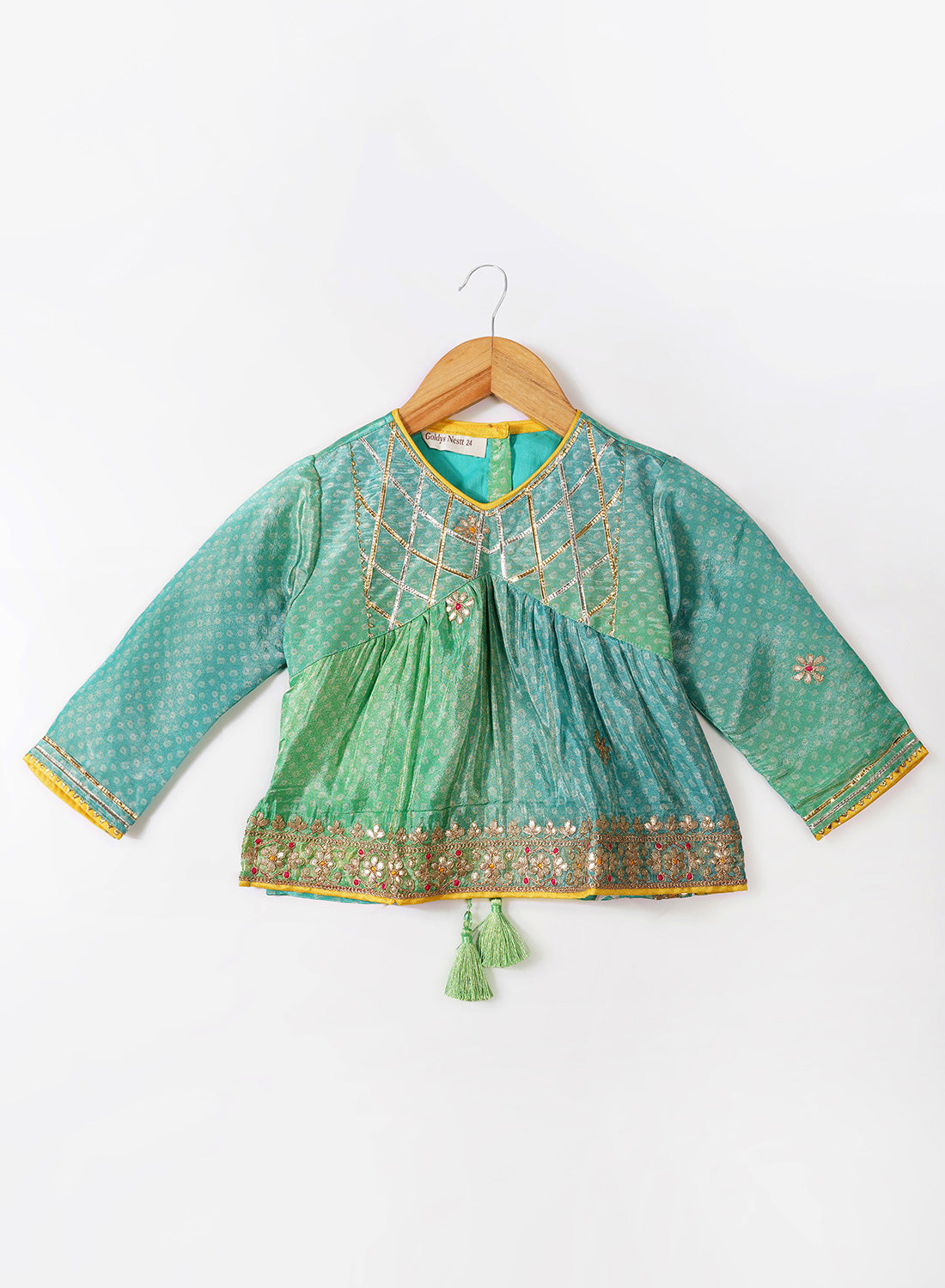 Shaded Silk Lehnga Set