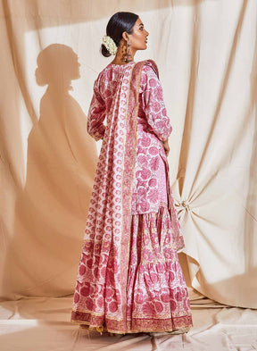 Gul Printed Sharara Set