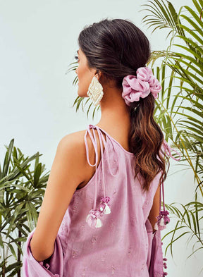 Lavender Sharara Set